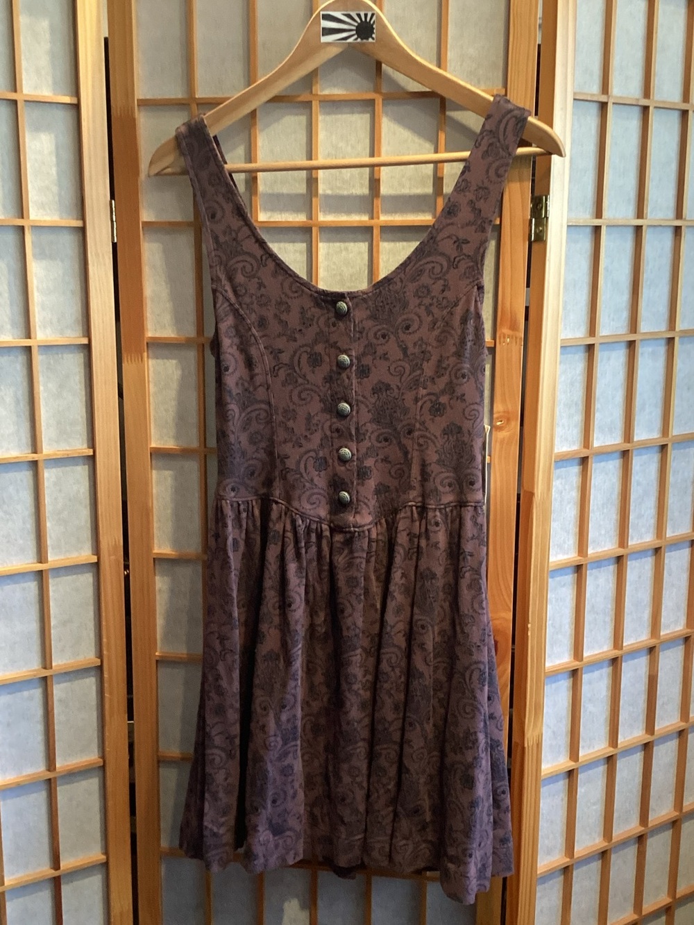 Free People Everybody Everywhere Dress Berry Combo Women's Size XS
